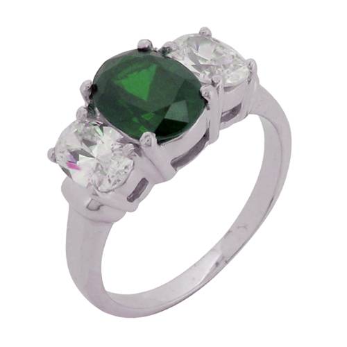 Oval Radiance Ring – 2ct + 2 x 1ct