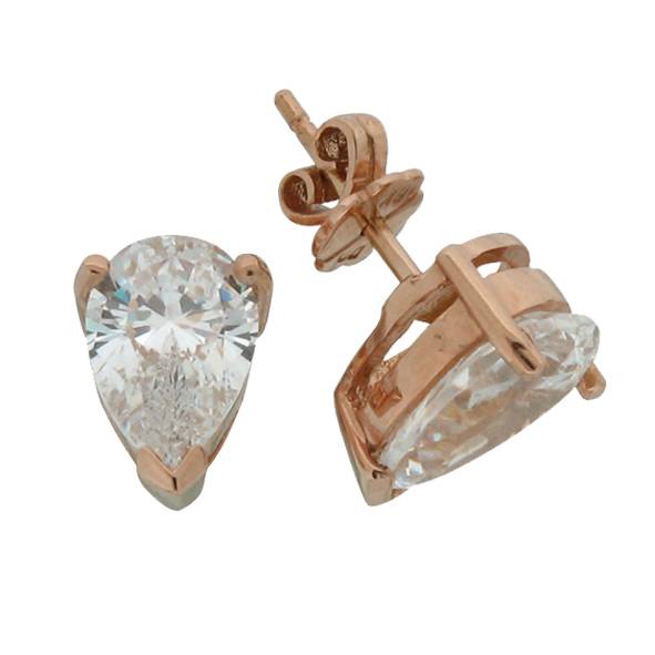 Blush Teardrop 2ct Studs