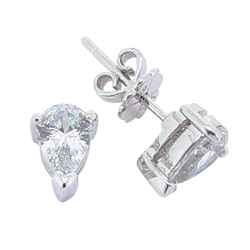 Radiant Teardrop 2ct Studs