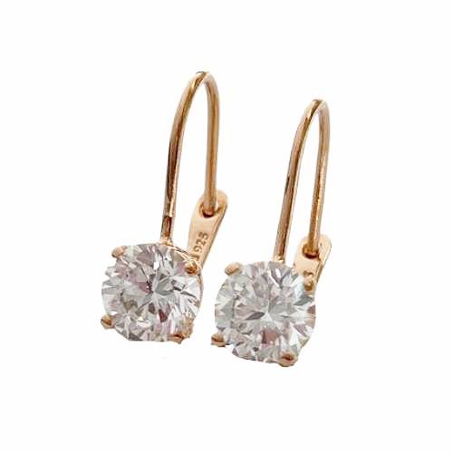 Blush Loops 2ct Earrings