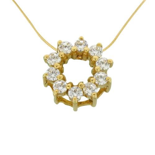 Circle Harmony Pendant – Silver / Rose Gold / Yellow Gold