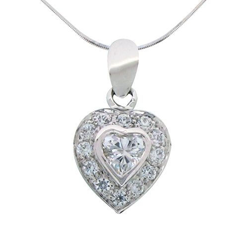 Heart Halo Pendant