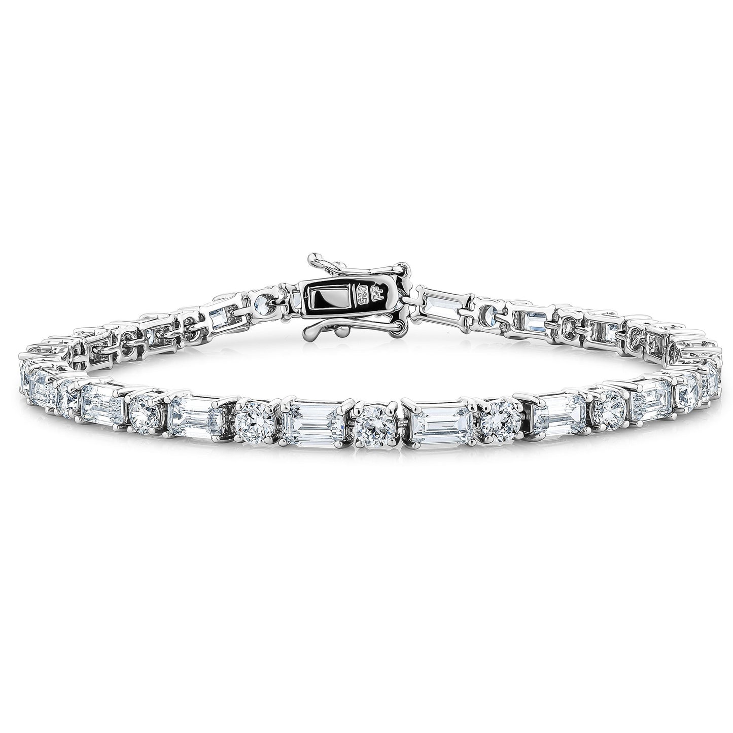 Mixed-Cut Glamour Bracelet 7" - 13.32ct Total