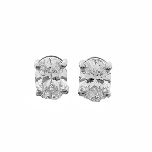 Oval Grace 2ct Studs
