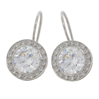 Halo 3.5ct Earrings