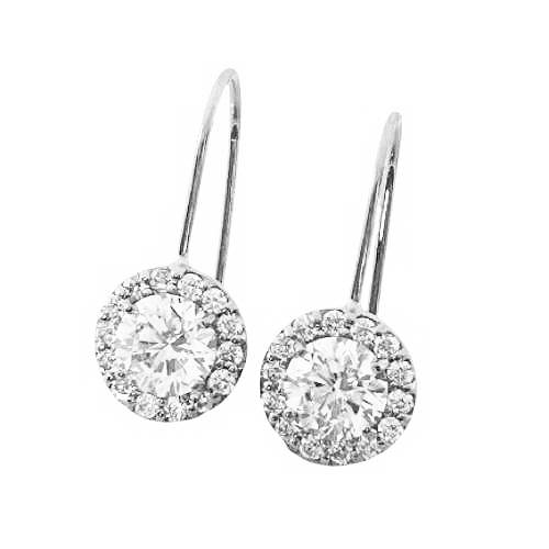 Luminous Drop Spark 1.5ct Earrings