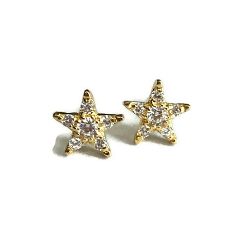 Golden Trinity Spark Studs