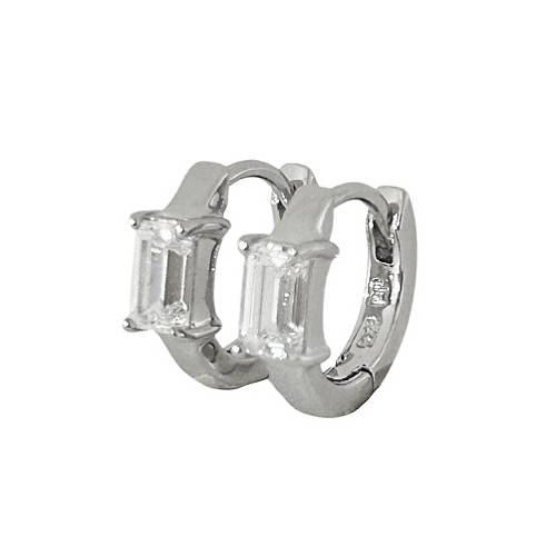 Emerald Elegance Hoops