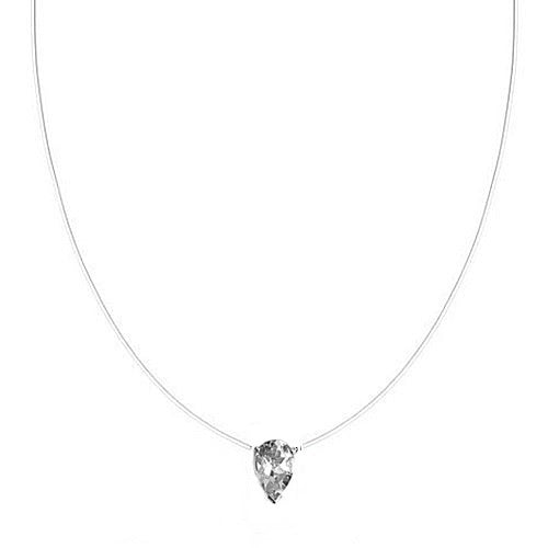 Teardrop Float Pendant – 2ct