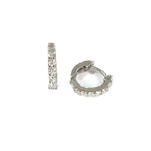 Luminous Huggie Hoops